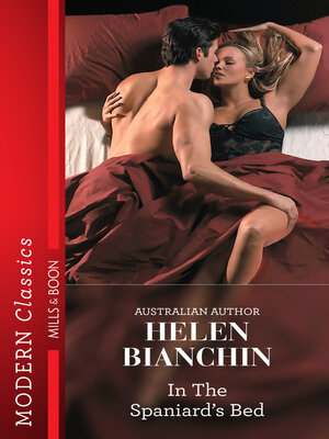 cover image of In the Spaniard's Bed